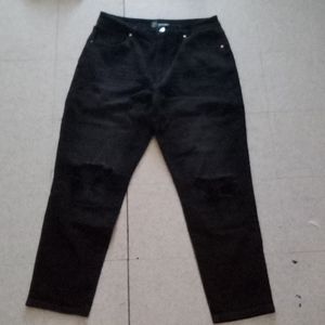 Black Highrise NO|BO Denim Jeans